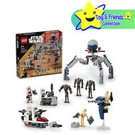 LEGO Star Wars 75372 Clone Trooper & Battle Droid Battle Pack Building Set (215 Pieces)