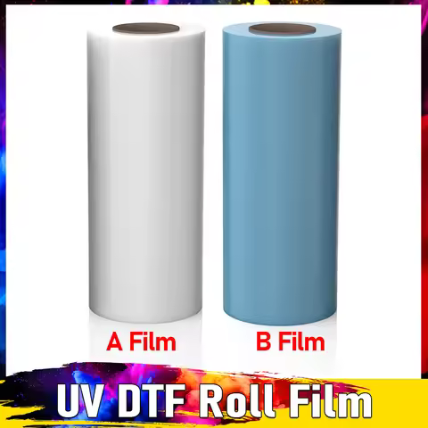 UV DTF Roll film UV DTF AB Transfer UV Direct to Film UV DTF Sticker Impresora UV DTF Mug Crap stick