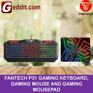 FANTECH P31 KEYBOARD MOUSE AND MOUSEPAD