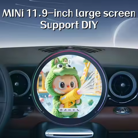 11.8" Large Screen For BMW MINI R56 R60 2007-2014 4G Carplay GPS Video Navigation Multimedia Car Rad