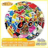 51PCS Building Blocks Lego Stickers Cartoon Graffiti Decals Kid Toy Decoration Creative Small Gifts