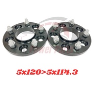 Wheel Spacer 5x120 Convert 5x114.3 Wheel Adapter Spacer Tayar 5x120.3-5x114.3 15mm 20mm 72.6ID 67OD