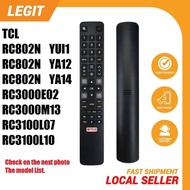 Original Remote Control RC802N YUI1 For TCL Smart TV U43P6046 U49P6046 U65P6046