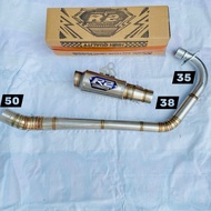 Exhaust HEREK MP TIGER CB GL 150cc_250cc Original R2 muffler