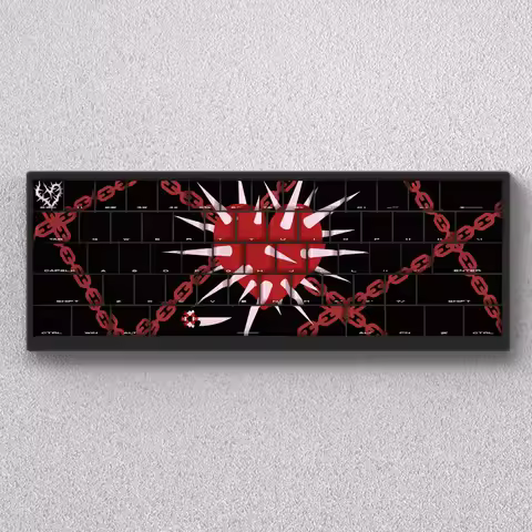 98 Keycaps Oath Vow Side Print Backlight PBT Dye Sublimation Cherry Height Black Pink for Mechanical