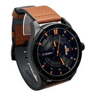 Curren นาฬิกาข้อมือผู้ชาย แท้ 100% สปอร์ตเต็มขั้นลุยไปได้ทุกที่ แสดงวันที่ สายหนังทนทาน รุ่น C8301 พ