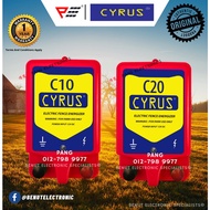 CYRUS ENERGIZER C10 (1.0J) C20 (2.0J) Electric Fence Energizer Farm Fencing Pagar Elektrik Pagar Keb