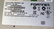二手Fortinet 防火牆- FortiGate-80C(上電有反應但功能未測當銷帳零件品)