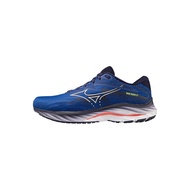 MIZUNO Wave Rider 27 Men's Road Running Shoes - Blue x Silver