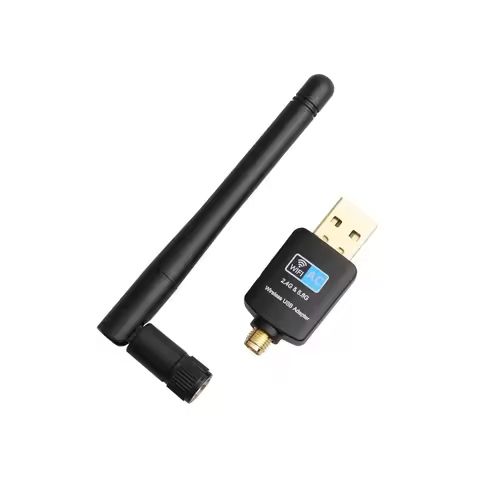 Dual Band 600Mbps USB wifi Adapter 2.4GHz 5GHz WiFi with Antenna Mini Computer Network Card Receiver
