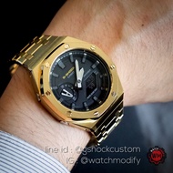 GShock Ap Ga2100SU9 Gold Full Metal