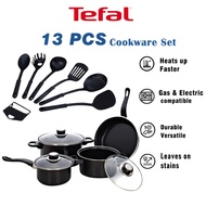 【Malaysia Inventory】Tefal 13Pcs Cookware Set Non Stick Cooking Pot Pan Kitchen Periuk Anti Lekat Mar