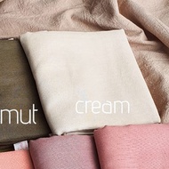 Hijab Voal Segiempat Premium | Jilbab Kerudung Segi Empat Polos Terbaru Model Korea