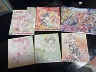 BangDream 美竹兰，冰川日菜和大和麻弥色紙，A5 file，卡套和卡