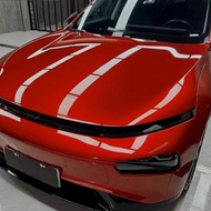 Metal Paint Red Vinyl Wrap Film for Car Body Modification Full Coverage Waterproof Sticker DIY Color