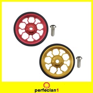 [Perfeclan1] for Folding Bike 61mm Rolling Wheel for Transport Walking Pushing