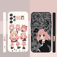 Anya Aesthetic Anime XUC1 For Casing Samsung A10 A11 A12 A10S A20S 4G Square Type Phone Case
