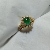 Natural crystal goulash ring (cw)