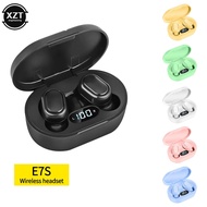 【High Cost-Performance】 In Ear Bluetooth Headset E7s Wireless 5.0 Bluetooth Headset Lossless Sound Quality Headset Mini Tws Headset For Smartphones Fone