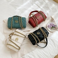 GG Marmount Leather Chain Bag