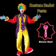 kostum badut sulap ukuran dewasa