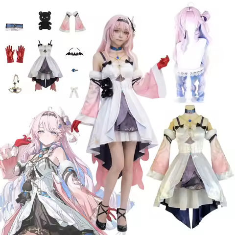 Wuthering Waves Anime Denia Cosplay Costume Wig Game WuWa Denia Carnival Halloween Comic Convention 