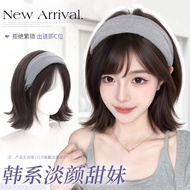 Headband Wig Body Style Female Short Hair Valgus Bobo Half Wig Care-Free Increase Hair Volume Headba