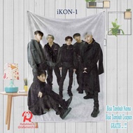 Icon - Kpop icon blanket - custom blanket - IKON kpop blanket - IKON idol blanket - IKON KPOP