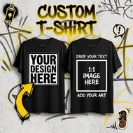 No MOQ / Custom T-Shirt Printing Service / Personalised Design Tee / 100% Cotton Unisex / Class Corp