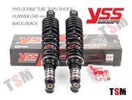 โช๊คหลัง YSSแท้ รุ่น HUMMER สปริงแข็งพิเศษ สีดำ ใส่เวฟได้ทุกรุ่น รับน้ำหนักได้มากเป็นพิเศษ เหมาะสำหร