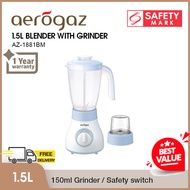 Aerogaz AZ-1881BM 1.5L Blender with Grinder