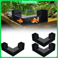 1Pc/2Pcs Shrimp Hides Tunnel Plastic Aquarium Underground Tunnel L Shape Fish Hideout Tunnel for Aqu