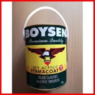 △ ✹ Boysen Permacoat Flat Latex White - 1 Gallon (4 Liters)