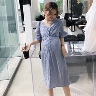 Maternity Clothes Maternity Dress Korean Fashion Pregnant Women Loose Maternity Dress Nursing Clothe