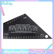 [HoME&life] Fret Leveling Tool Guitar Neck Fingerboard Measuring Ruler Stainless Steel Fret Rocker