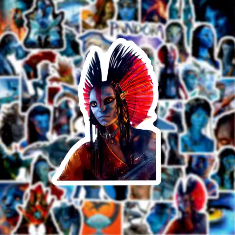 10/60PCS ‌Avatar: Fire and Ash‌ Disney Movie Graffiti Stickers Avatar3 Cartoon Decal DIY Luggage Pho