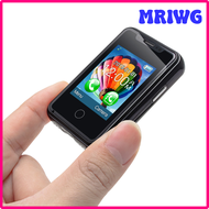 MRIWG Mini TouTouch 8XR คุณสมบัติ2G GSM MTK6261D โทรศัพท์มือถือขนาดเล็ก1.77นิ้วหน้าจอสัมผัส350MAh รอ