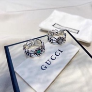 全新🌸 Gucci純銀小雛菊戒指 泫雅同款三色雛菊 高品質工藝 香港發貨