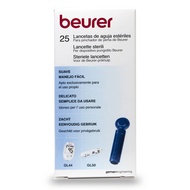 เข็มเจาะวัดระดับน้ำตาลในเลือด Beurer GL44 (25 ชิ้น)