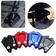 CNC Kickstand Extension Plate Foot Side Stand Enlarge Pad For Vespa GTS250ie GTS 250ie GTS300ie GTS 