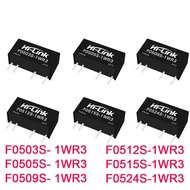 10Pcs/2pcs DC-DC Power Module F0503S F0505S F0509S F0512S F0515S F0524S-1WR3 1W 5V To 5V/9V/12V/15V/