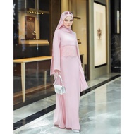 HIJABISTAHUB HAJRA ABAYA Abaya Dress Muslimah Abaya Dubai Exclusive Abaya Dress