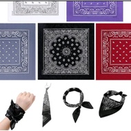 KATUN Hip HOP SQUARE SCARF SLAYER BANDANA HIPSTER MUST-HAVE SQUARE SCARF RIDING Cotton Turban Size 5