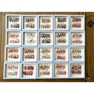 Stone Nails, Box of 24 Nails with Glue
