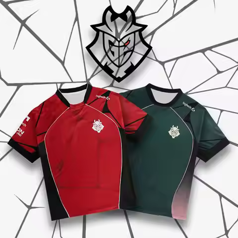 G2 Esports Prestige 2026 Jersey Male and Female Short-Sleeve Crew Neck T-Shirt CS2 Major Professiona