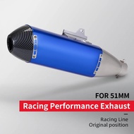 Universal 51MM Motorcycle Exhaust Muffler Pipe for crf150 crf230 crf250 crf300l rally