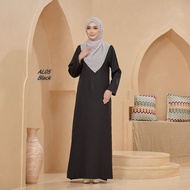 ALISA ROBE NEW COLOR OFF WHITE JUBAH MUSLIMAH