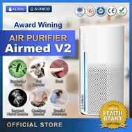 (OFFICIAL) Japan KURIN Air Med V2 Smart House H13 Air Purifier Pet Home Dust Fresh Air Habuk Asma 空气