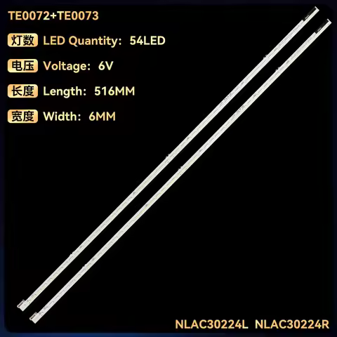 LED Backlight strip 54 Lamp For 47'' TV NLAC30224R NLAC30224L 6922L-0063A KDL-47W800A KDL-47W802A KD