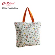 Cath Kidston กระเป๋าสำหรับผู้หญิง Large Foldaway Tote ลาย Miffy Rodeo สี Ecru